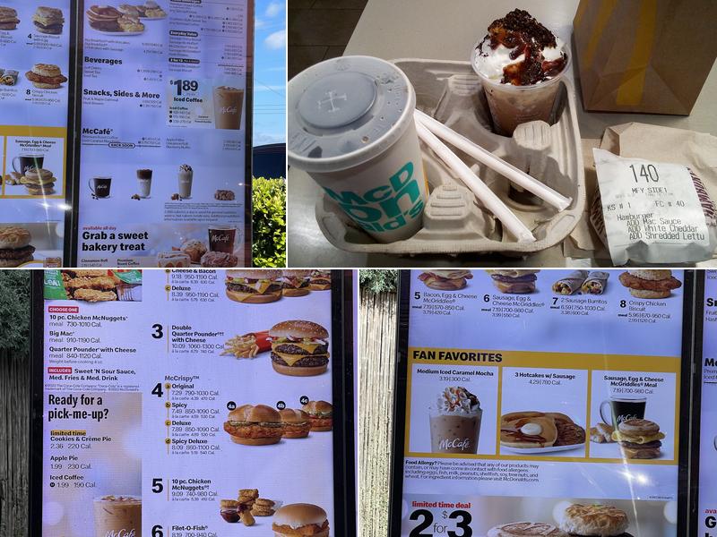 McDonald's Menu