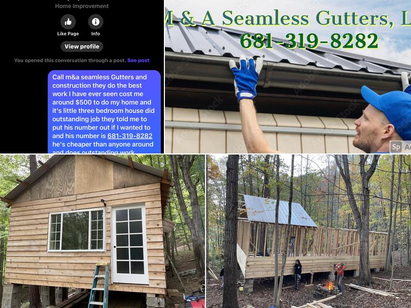 M & A Seamless Gutter & Construction Services