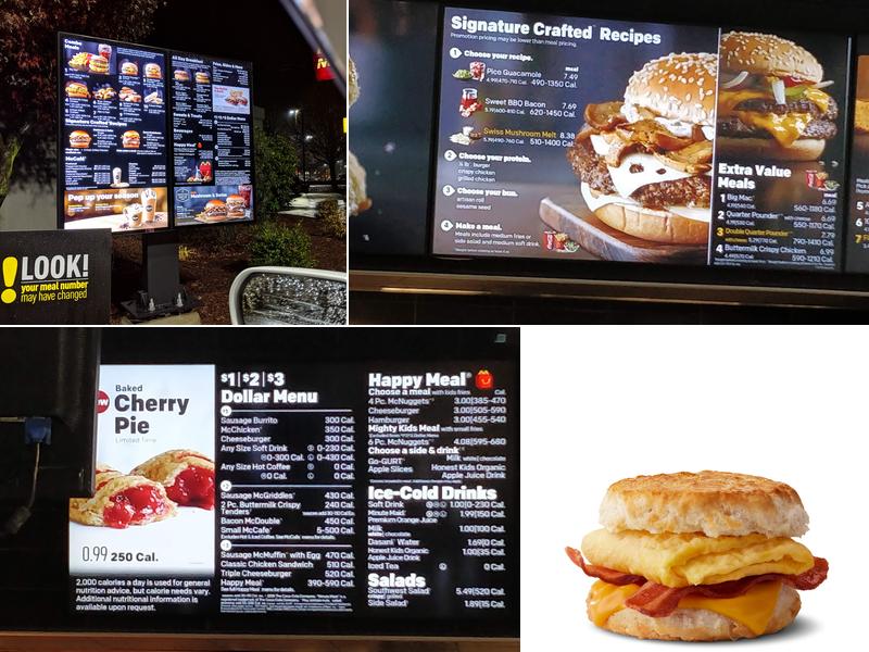 McDonald's Menu