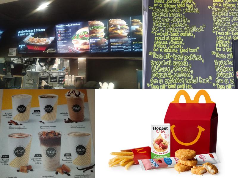 McDonald's Menu