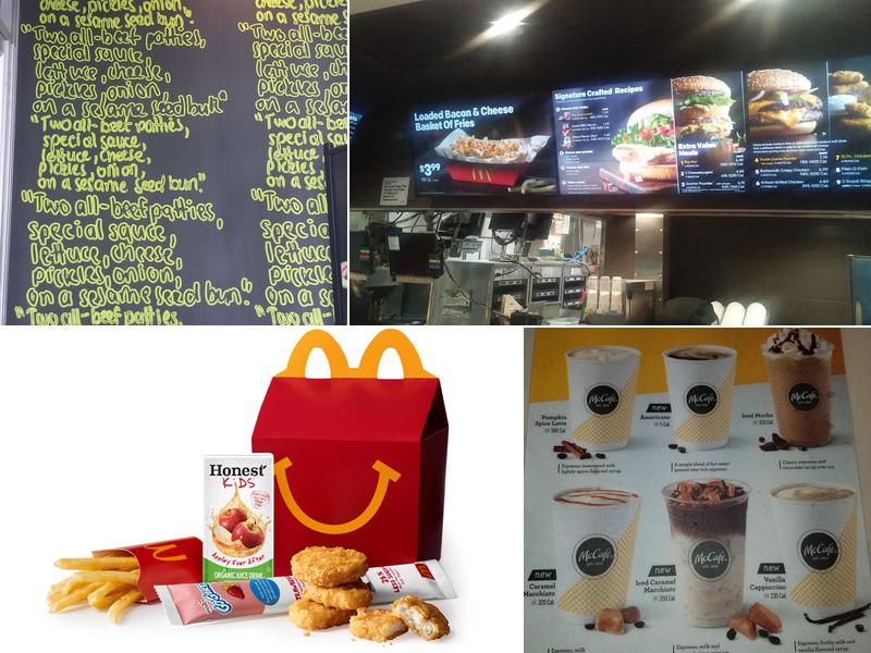 McDonald's Menu