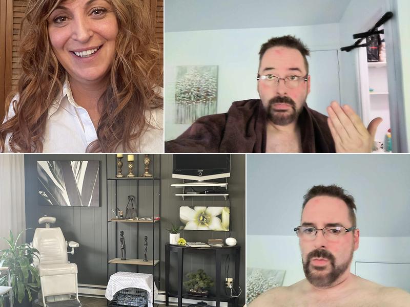 Salon chez Fernand, Sylvie Allard prop