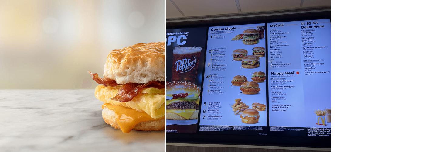 McDonald's Menu