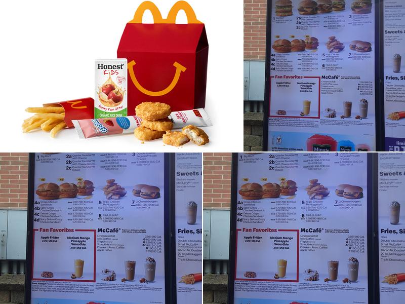 McDonald's Menu