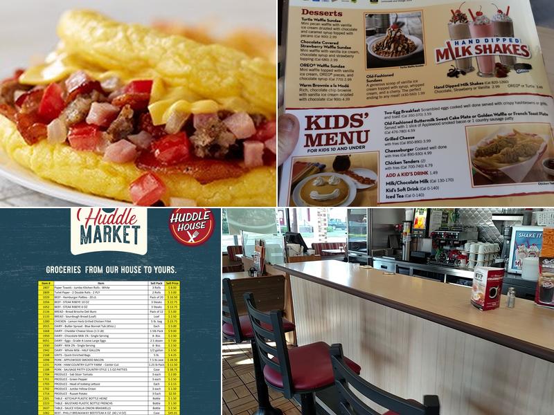 Huddle House Menu