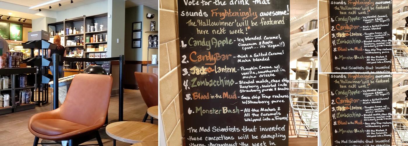 Starbucks Menu