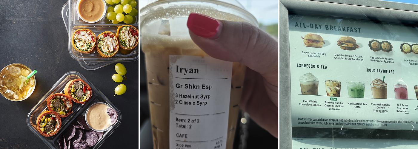 Starbucks Menu