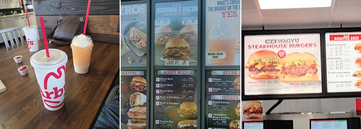 Arby's Menu