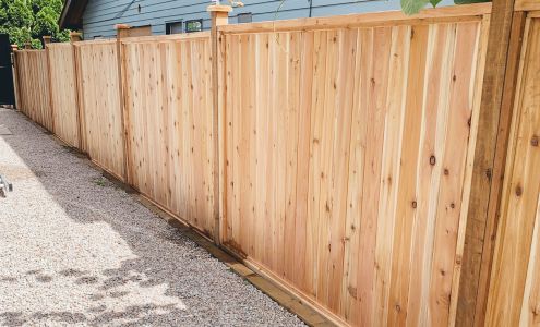 SR Target Cedar Fence Panels