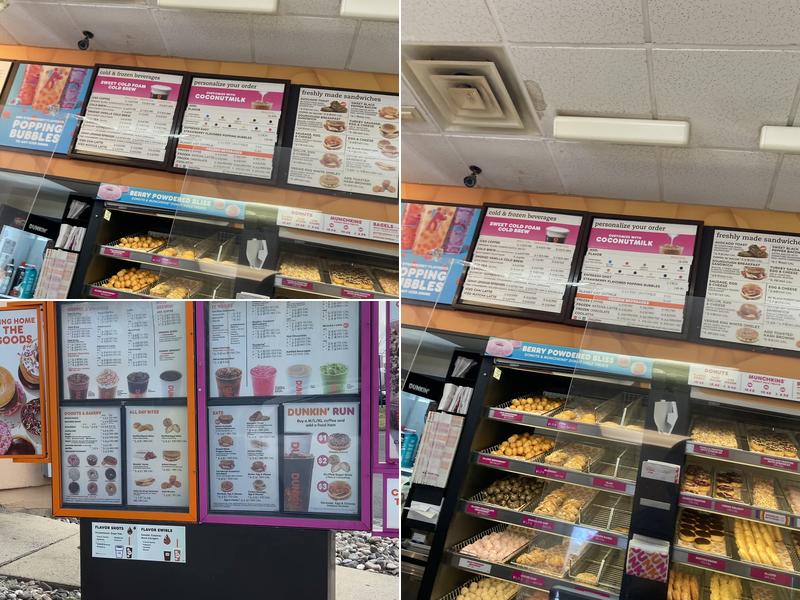 Dunkin' Menu