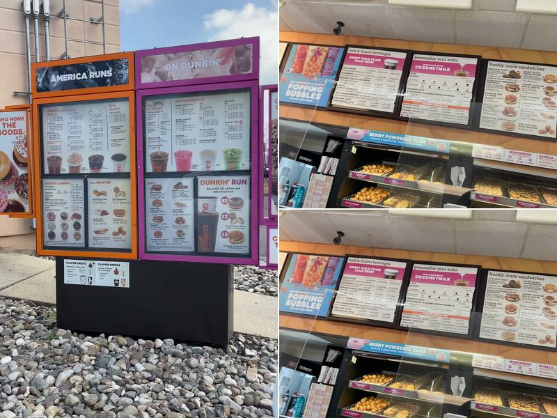 Dunkin' Menu
