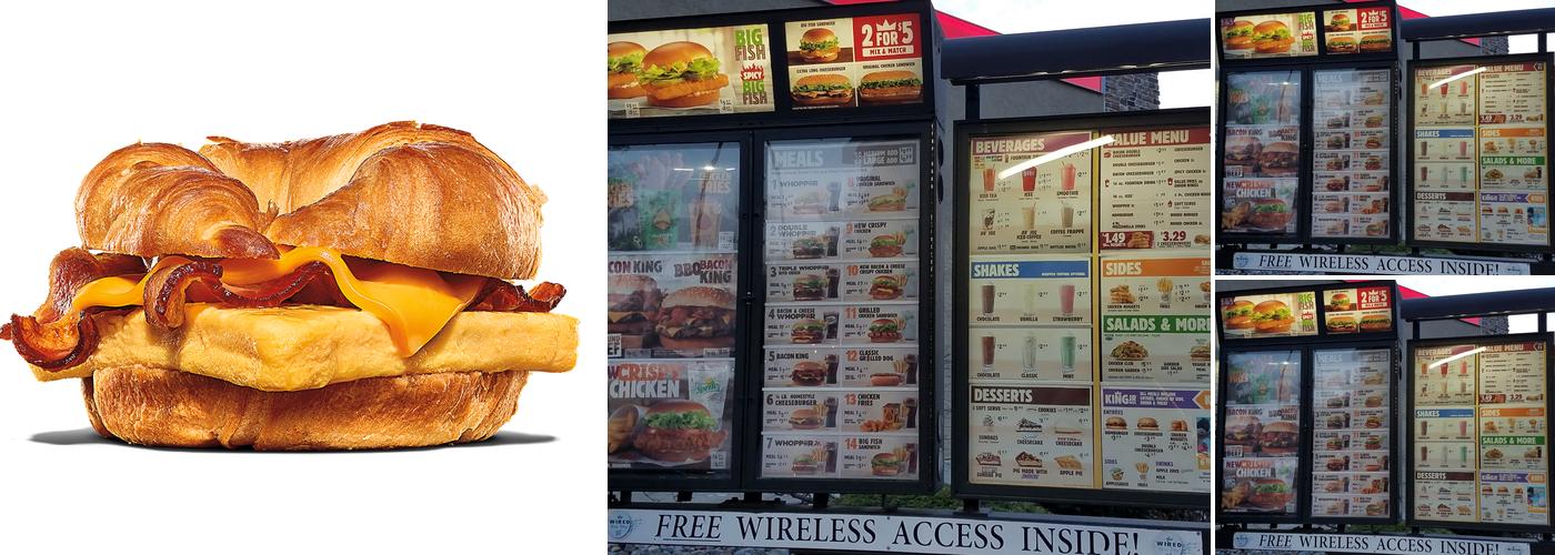 Burger King Menu