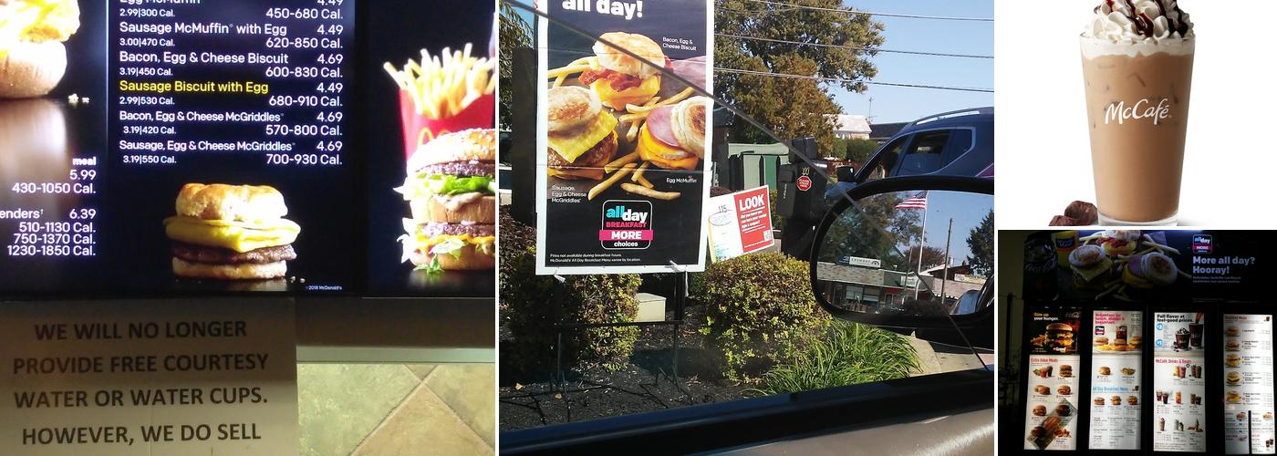 McDonald's Menu
