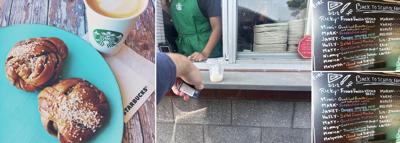 Starbucks Menu