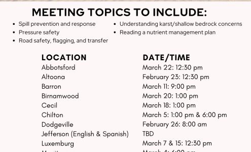 Taylor County Land Conservation Department Medford