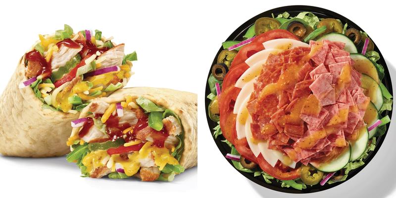 Subway Menu