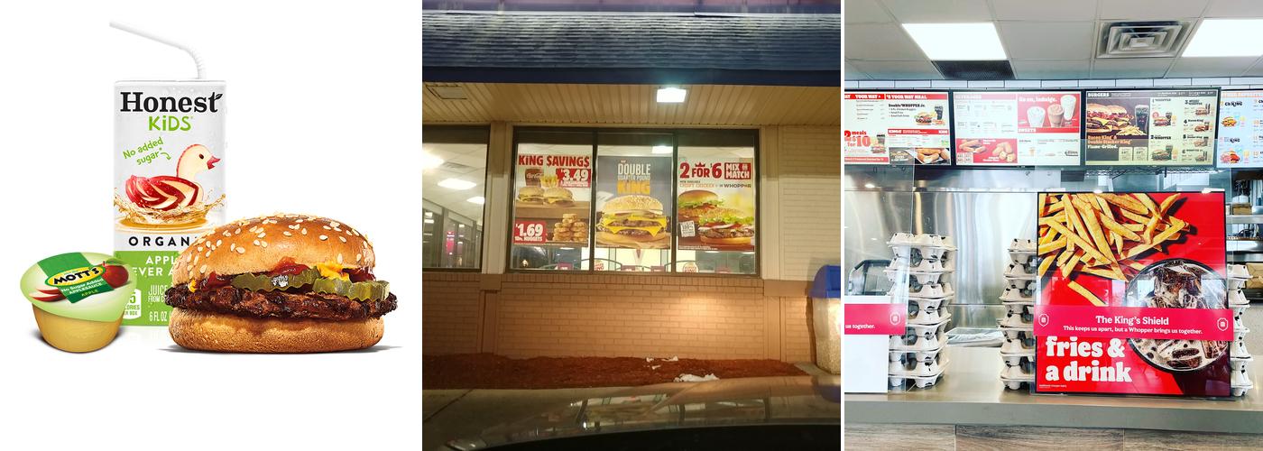 Burger King Menu