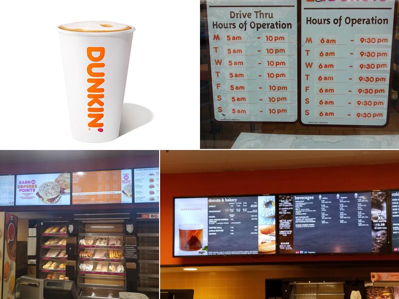 Dunkin' Menu