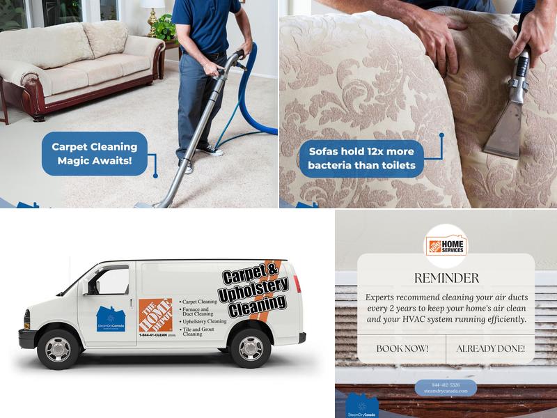 Steam Dry Canada - Home Depot Cleaning Services- Edmonton