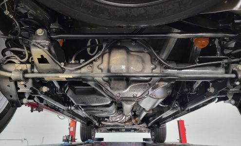 Underline Undercoating & Patriot Liner Spray on Bed Liner