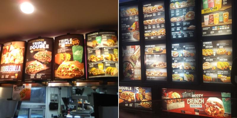 Taco Bell Menu