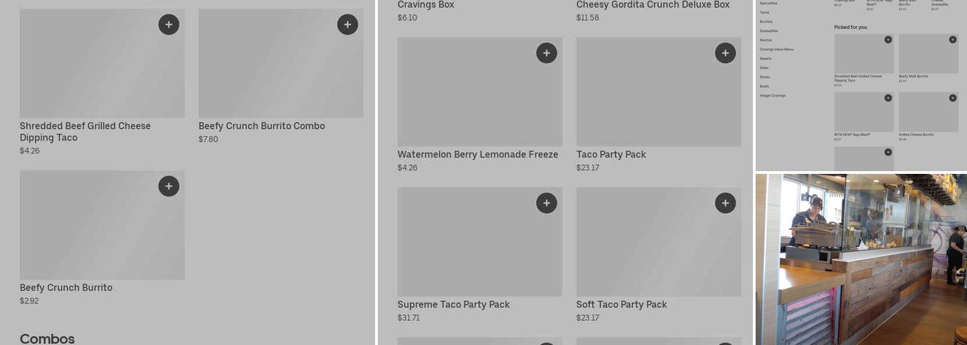 Taco Bell Menu