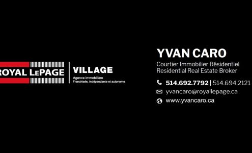 Yvan Caro - Royal LePage Village - Pointe Claire
