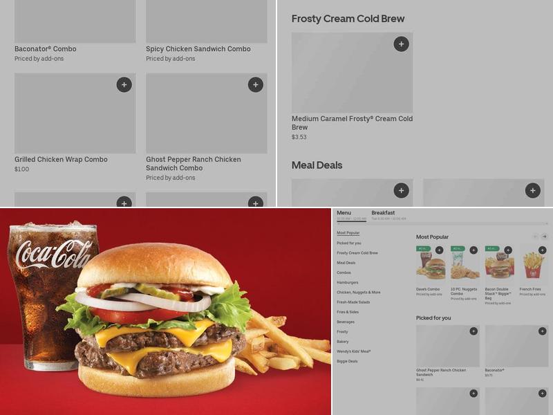 Wendy's Menu