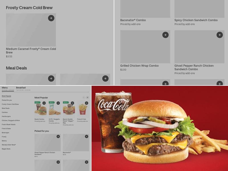 Wendy's Menu