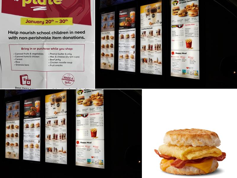 McDonald's Menu