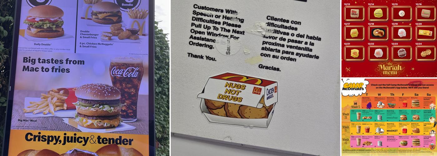 McDonald's Menu