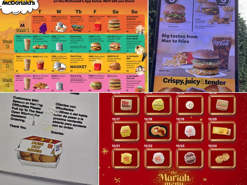 McDonald's Menu