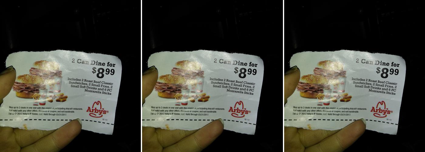 Arby's Menu