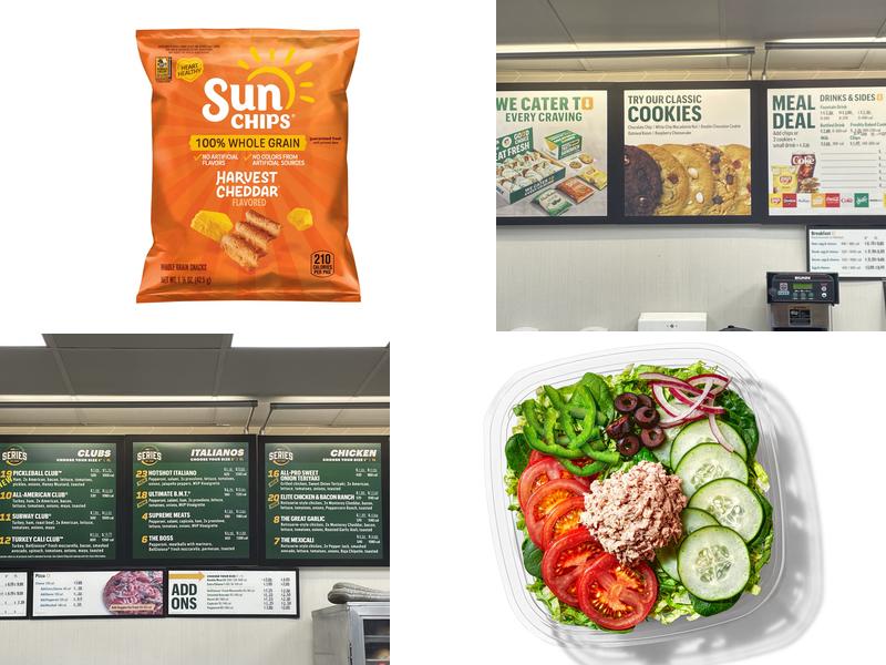 Subway Menu