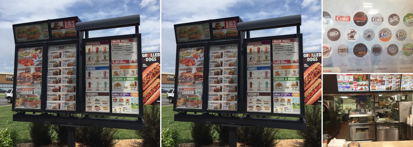 Burger King Menu