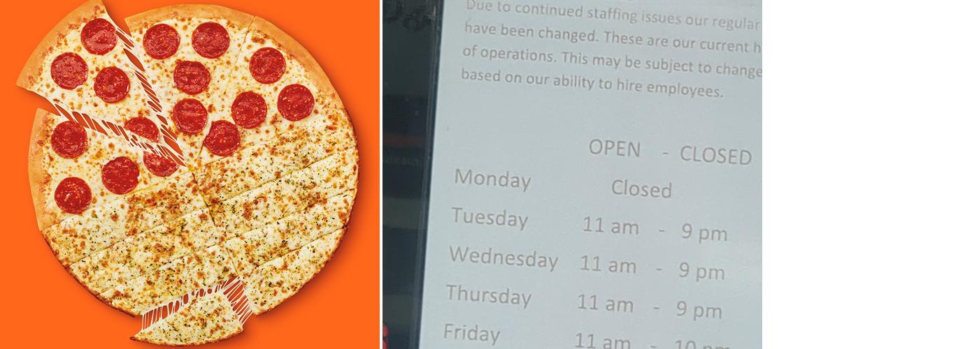 Little Caesars Pizza Menu