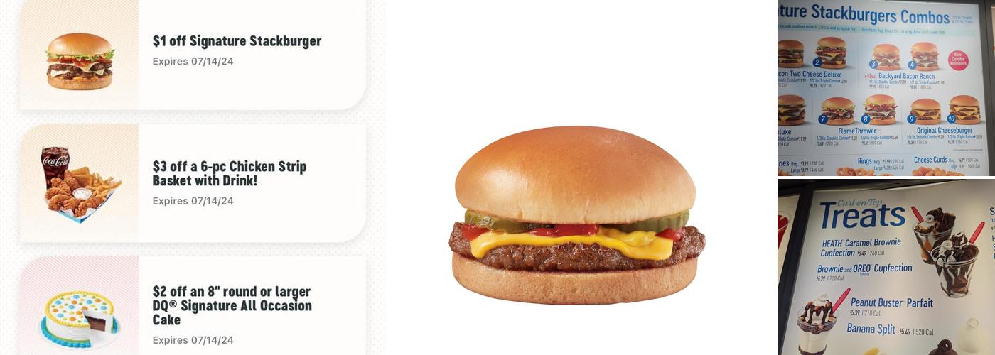 Dairy Queen Grill & Chill Menu