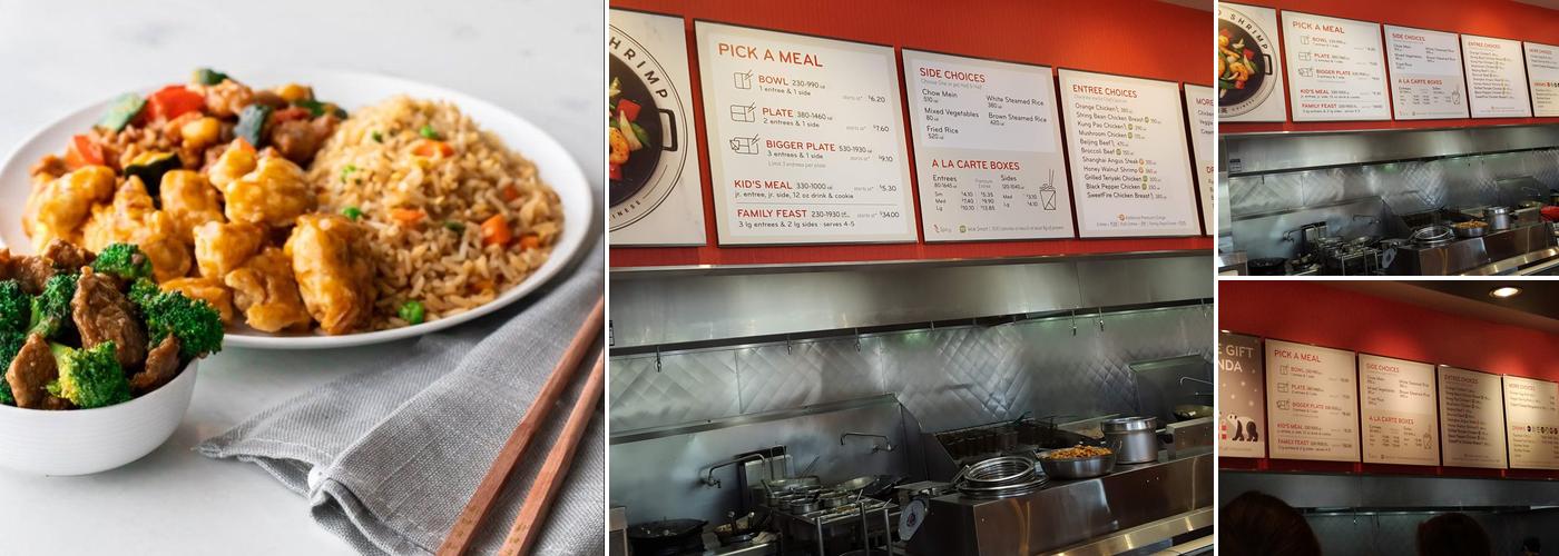 Panda Express Menu