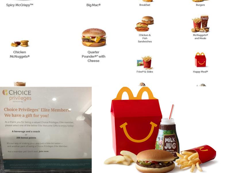 McDonald's Menu