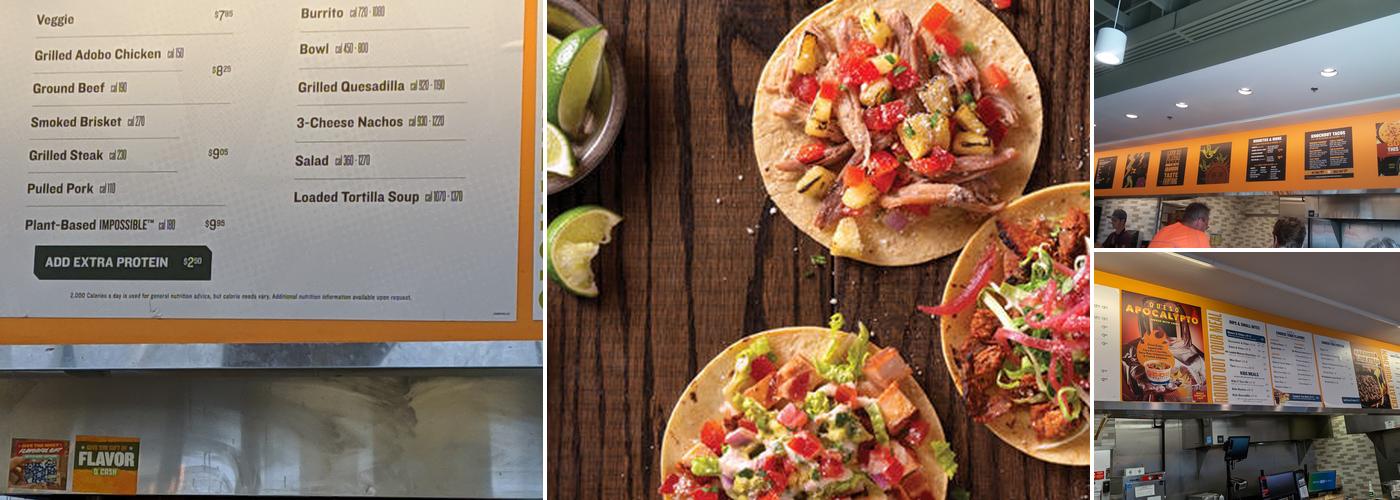 QDOBA Mexican Eats Menu