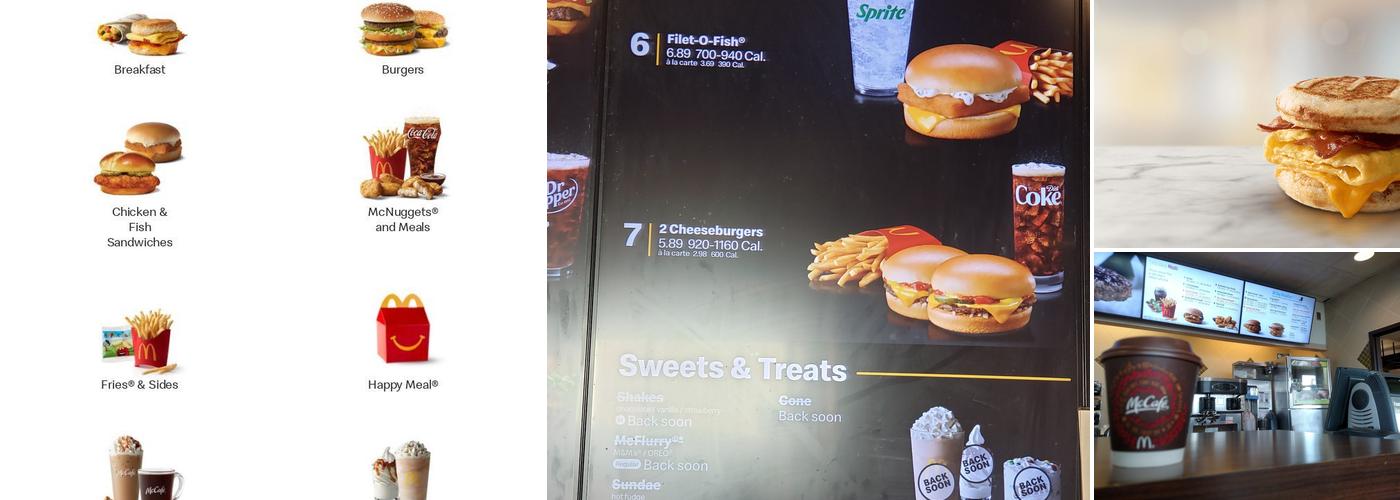 McDonald's Menu