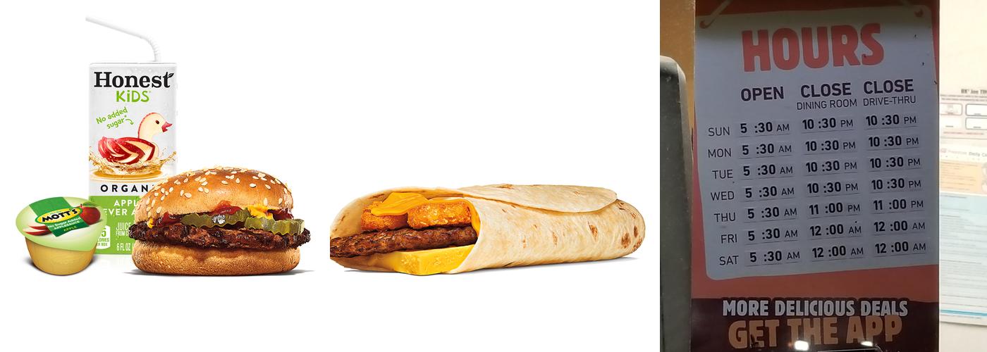 Burger King Menu