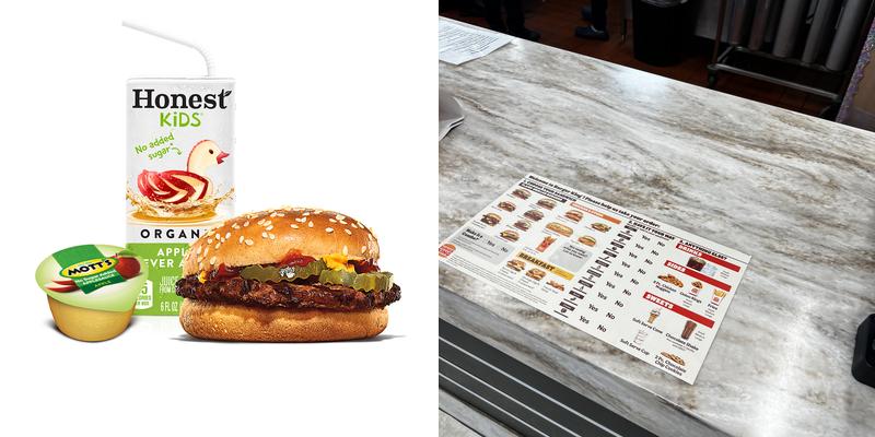 Burger King Menu