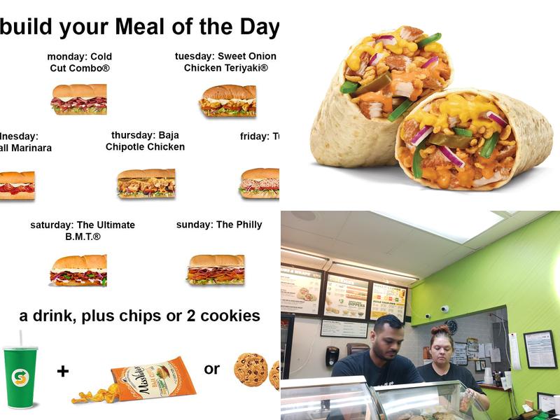 Subway Menu