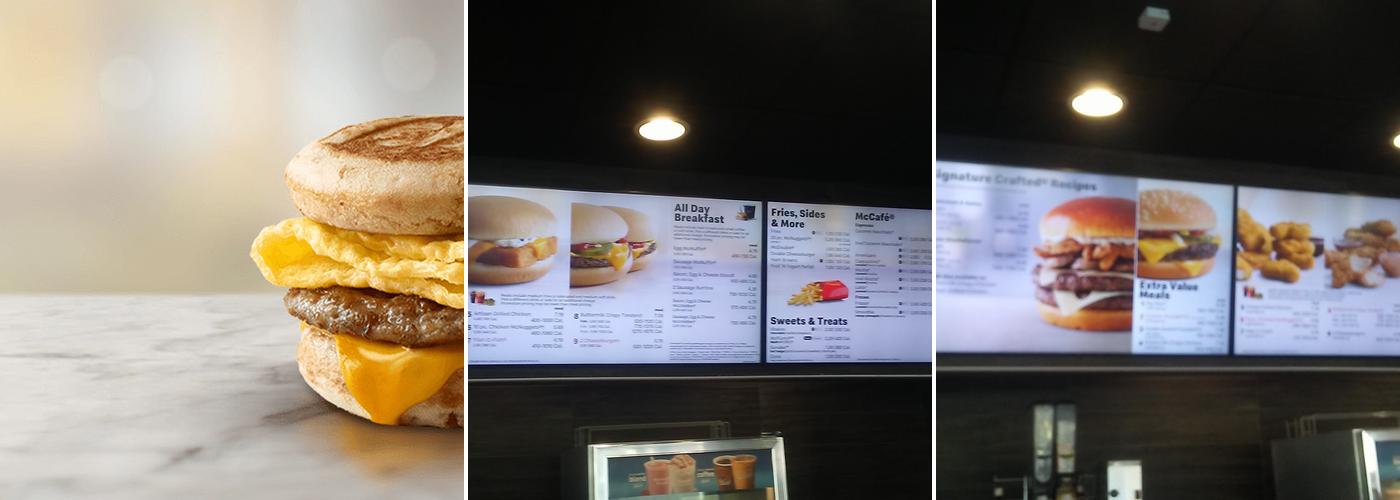 McDonald's Menu