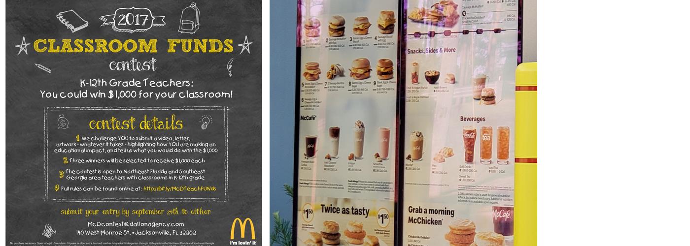 McDonald's Menu