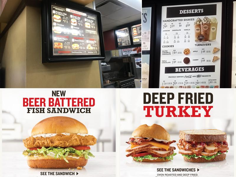 Arby's Menu