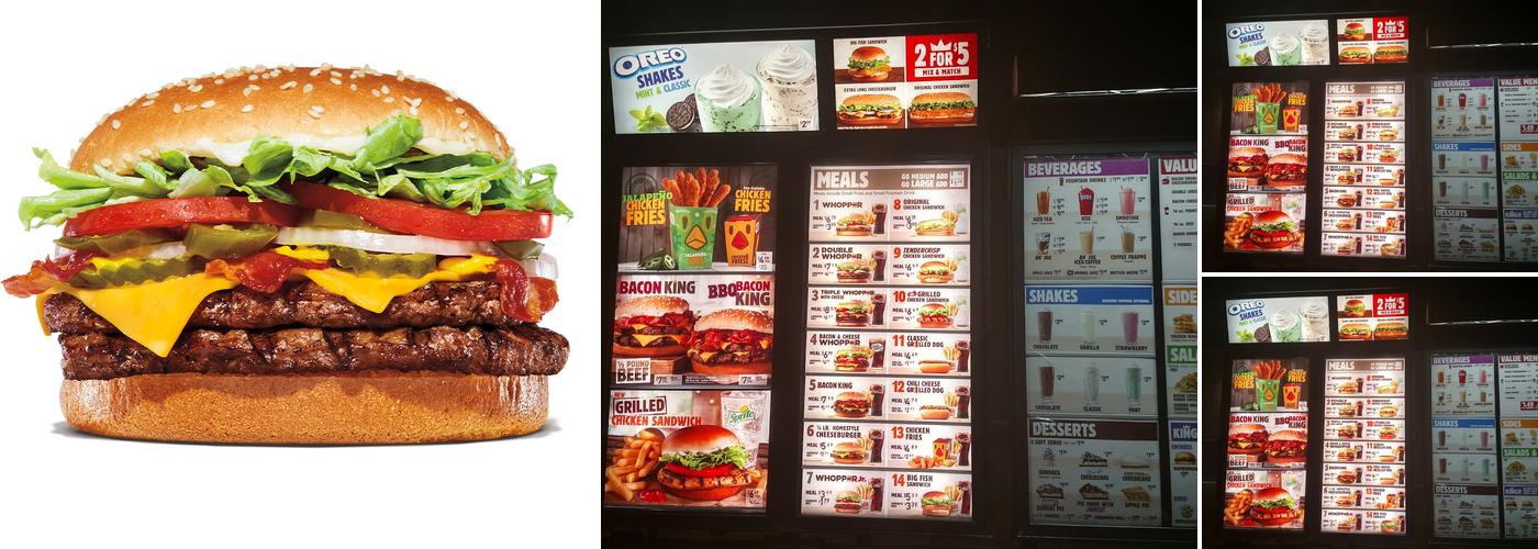 Burger King Menu