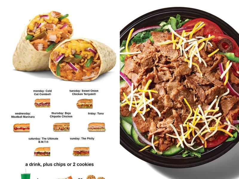 Subway Menu