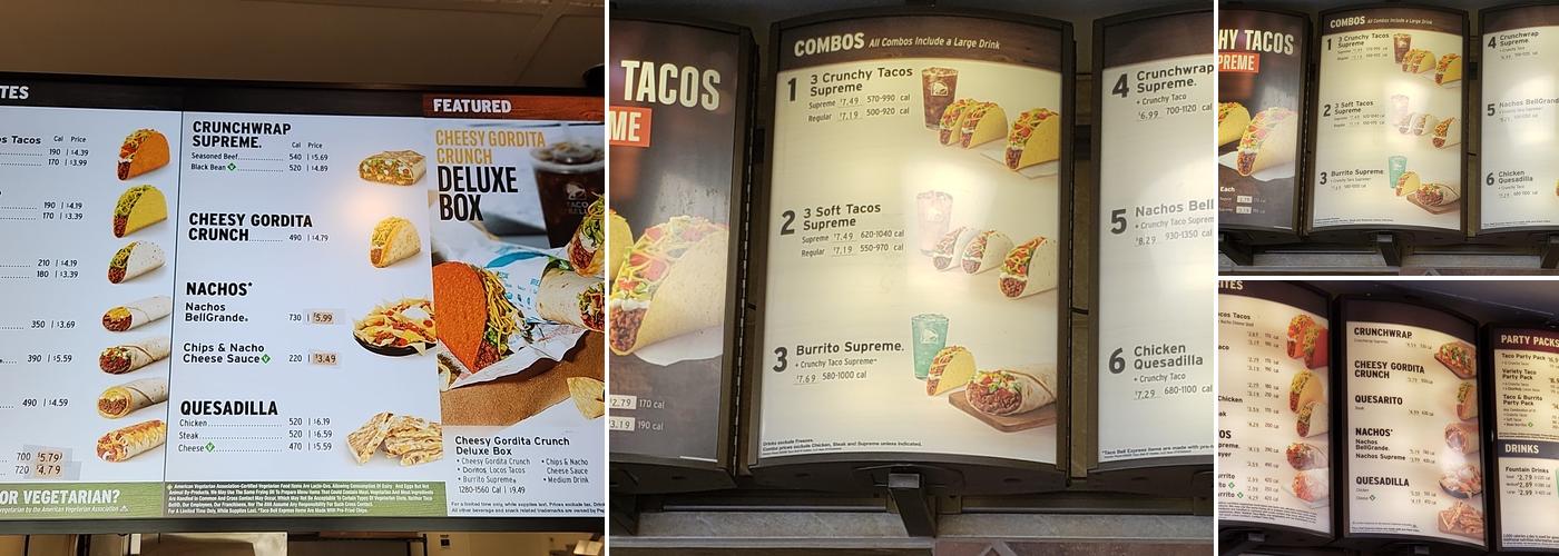 Taco Bell Menu